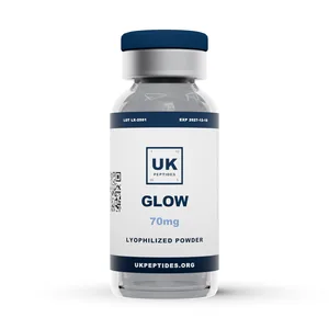 GLOW 70mg research vial